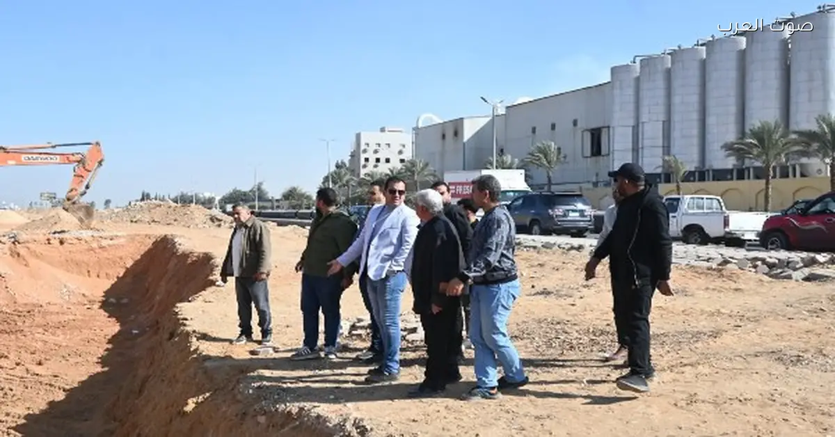 جولات ميدانية لتعزيز العمل وتحسين البنية التحتية في المناطق الصناعية بالعاشر من رمضان