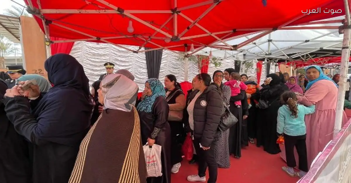 إقبال كبير من الناس على لجان بولاق الدكرور لليوم الثاني في إعادة انتخابات النواب