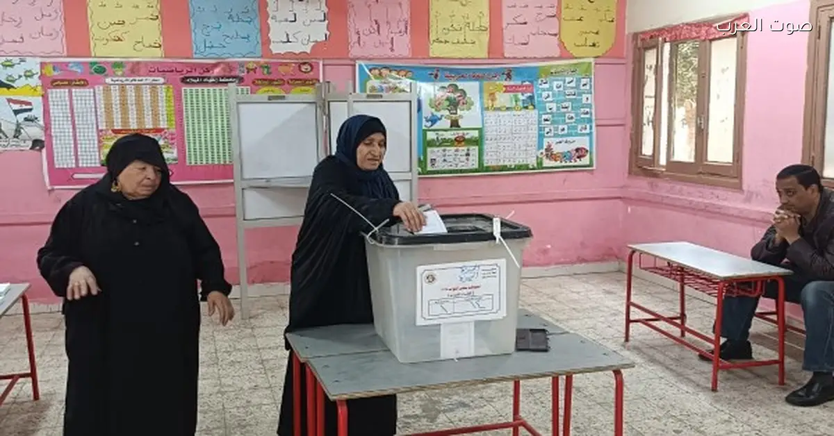 انزل وشارك.. الناس بدأت تتوافد على لجان مدرسة محمد كريم في الجيزة