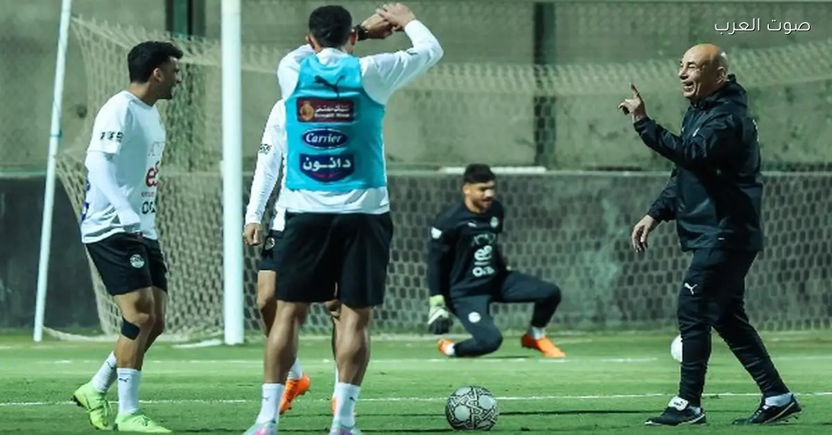 منتخب مصر يتدرب في المساء للتحضير لأمم أفريقيا 2025 في المغرب