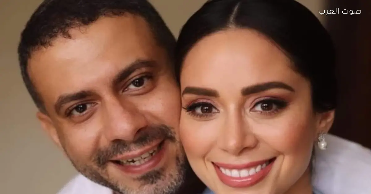 محمد فراج يبارك لزوجته بسنت شوقي بعيد ميلادها ويقول إنها دايمًا سابقة بخطوة