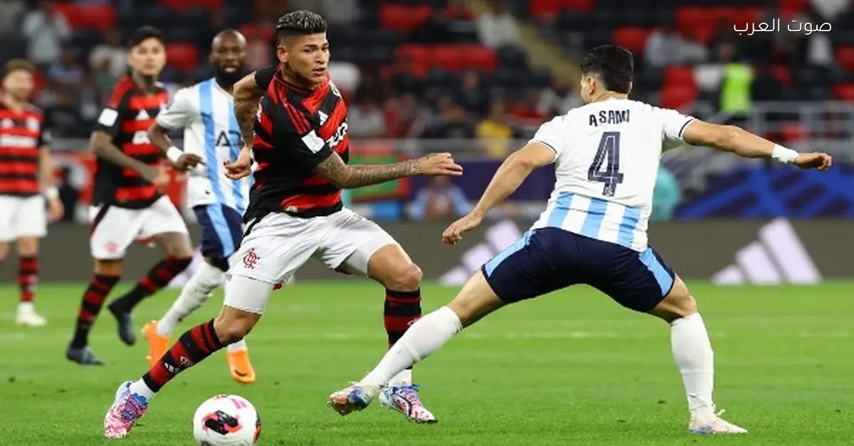 80 دقيقة | بيراميدز متأخر قدام فلامنجو البرازيلي في نصف نهائي كأس القارات للأندية