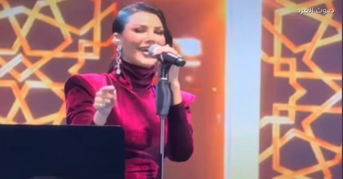 أميمة طالب بتولع حفلة مهرجان أبو ظبي في الإمارات