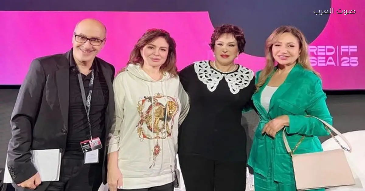 إلهام شاهين بتوجه رسالة جميلة لبلبة الفنانة الشاملة