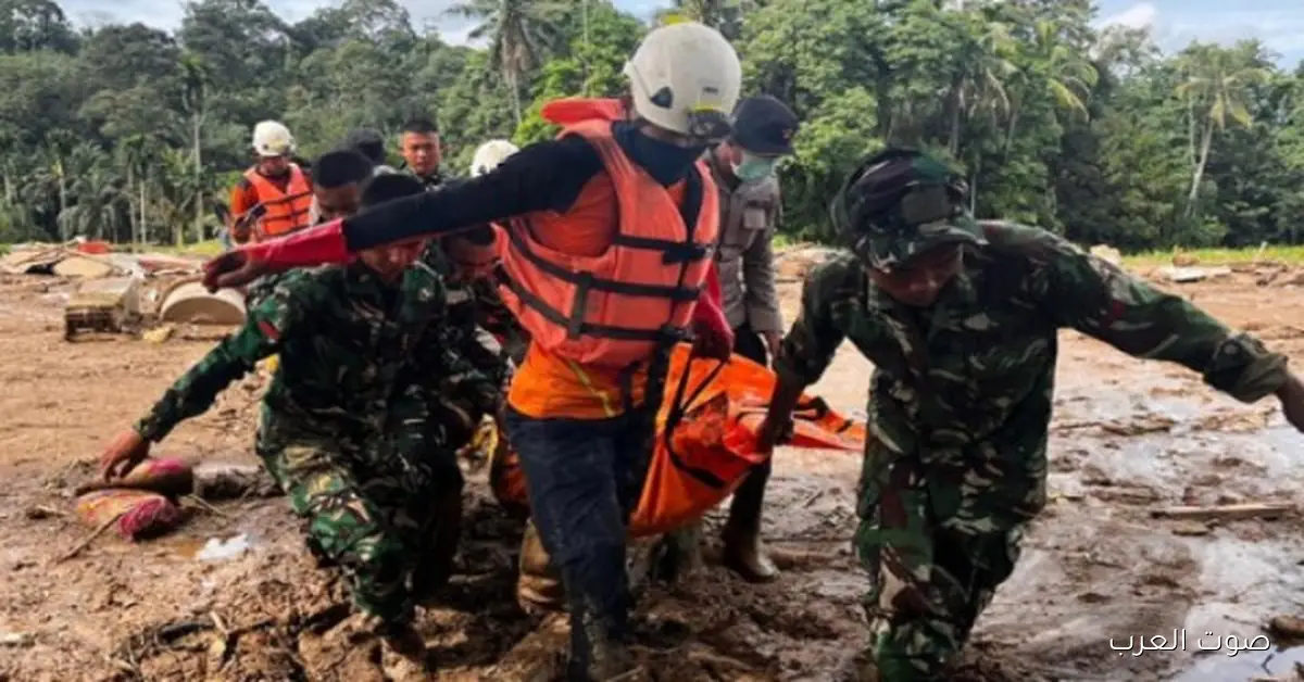 إندونيسيا: عدد ضحايا الفيضانات وصل لـ631 والناس اللي تم إجلاؤهم مليون