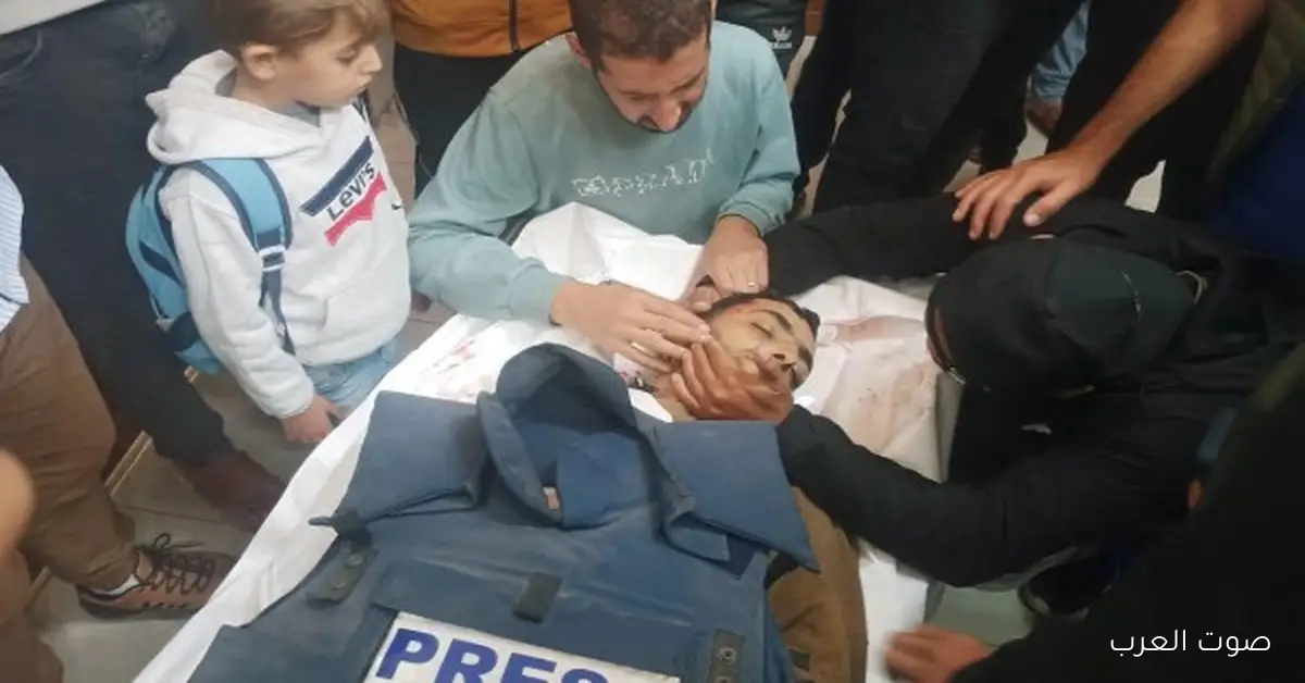 استشهاد فلسطيني وإصابة صحفي في خان يونس