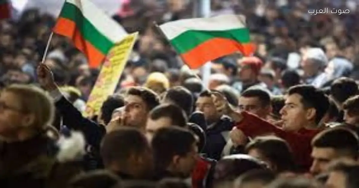 استقالة الحكومة البلغارية بعد مظاهرة كبيرة