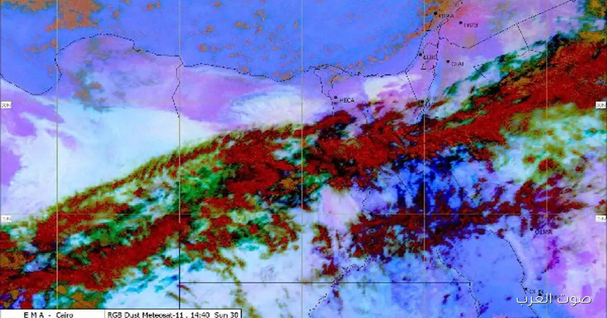 الأرصاد تكشف عن 3 ظواهر جوية وحالة الطقس ودرجات الحرارة في كل المحافظات