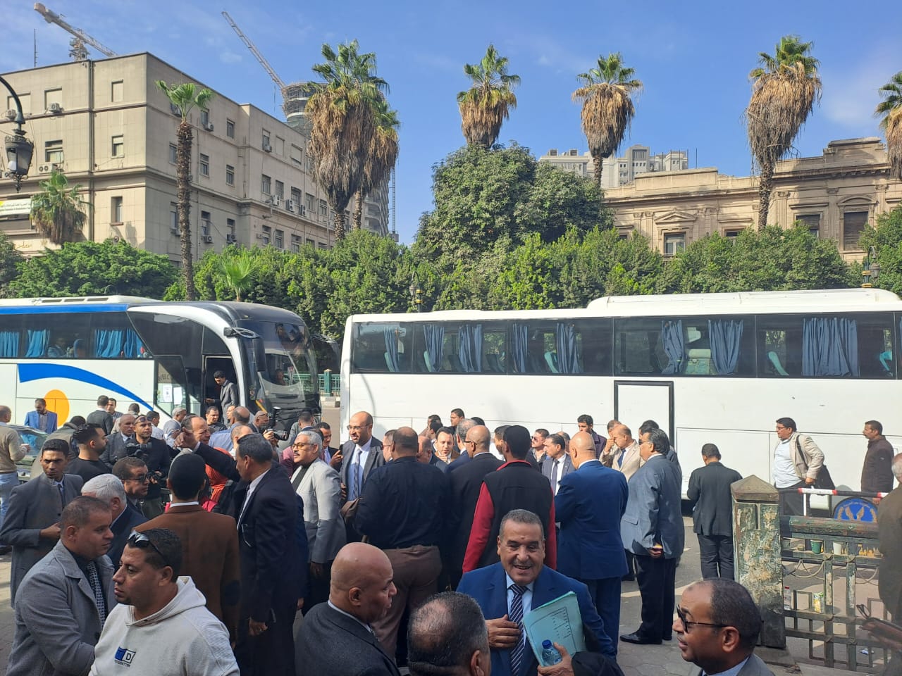 الأعضاء بيجوا نقابة المحامين علشان يشاركوا في جمعية المعاشات 2 نقابة المحامين