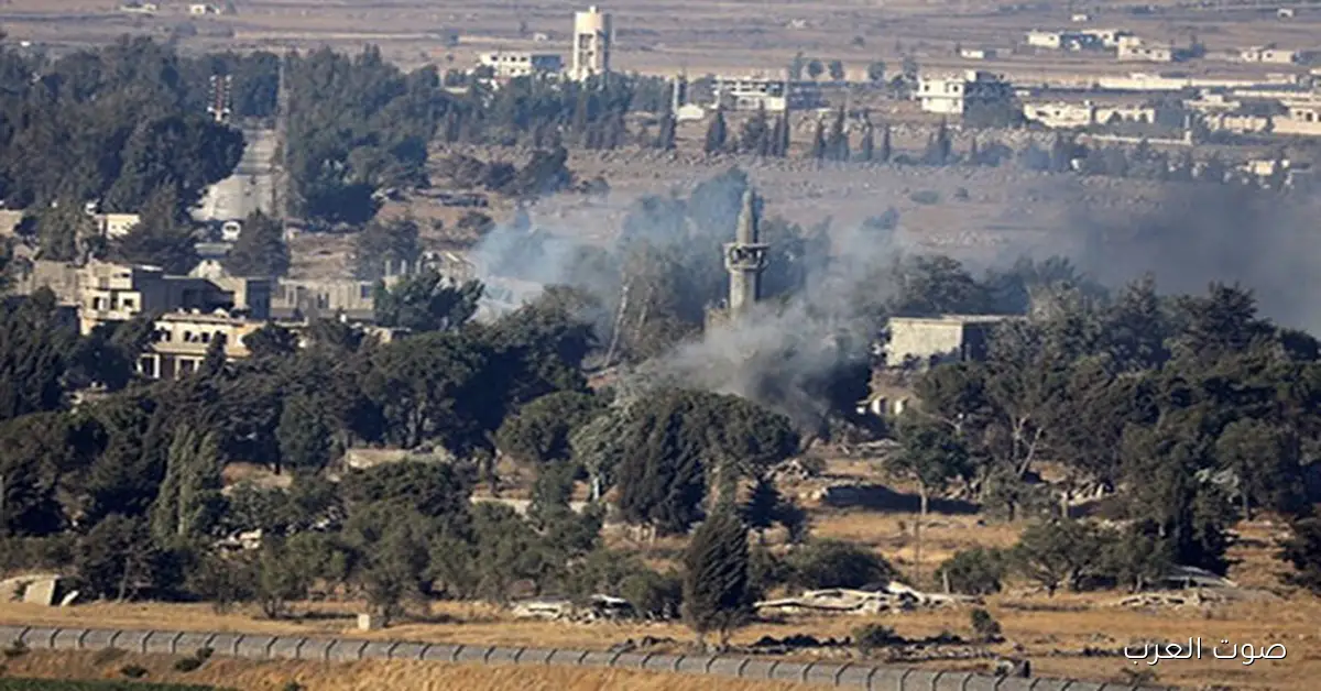 التلفزيون السوري: الجيش الإسرائيلي بيضرب على بيوت في ريف القنيطرة