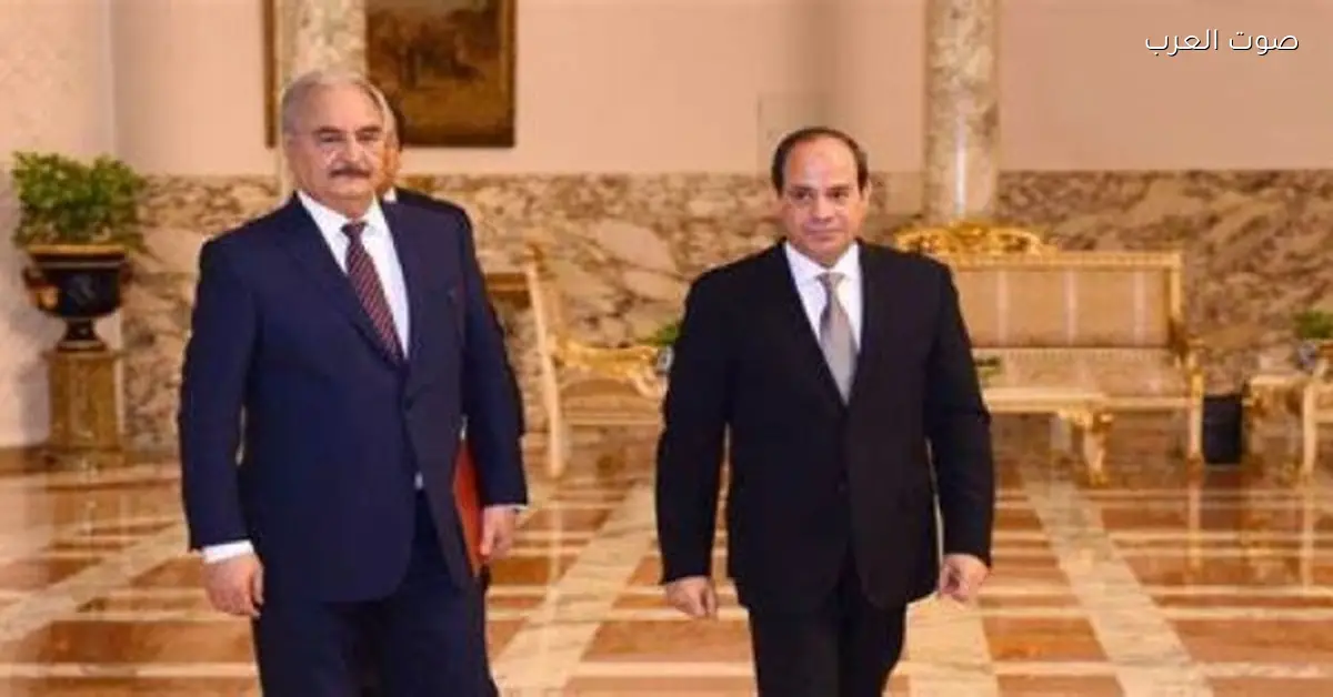 الرئيس السيسي: مصر دايمًا مع ليبيا في سيادتها واستقرارها ووحدتها