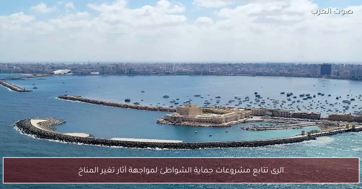 الرى تتابع مشروعات حماية الشواطئ لمواجهة آثار تغير المناخ