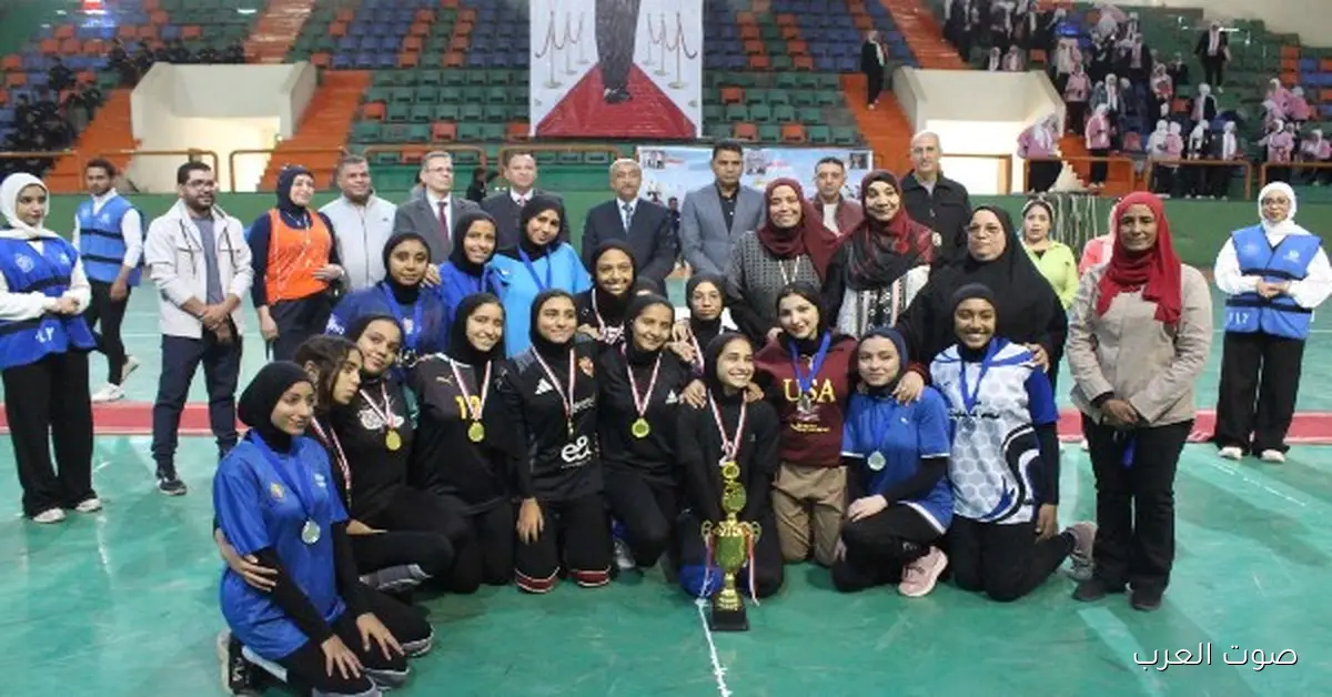 الشباب والرياضة يختتموا دوري الأنشطة لتلاميذ المدارس في الوادي الجديد بشعار “منافسة بروح الفريق”