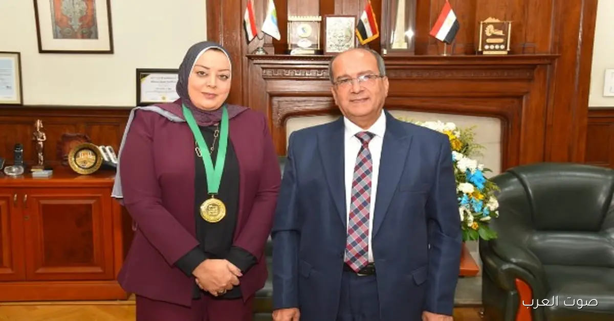 القابضة لمياه الشرب تهنئ لمياء مصطفى بفوزها بجائزة التميز العربي 2025 كأفضل موظفة عربية