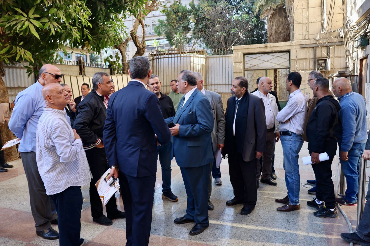 صورة من الجولة التفقدية