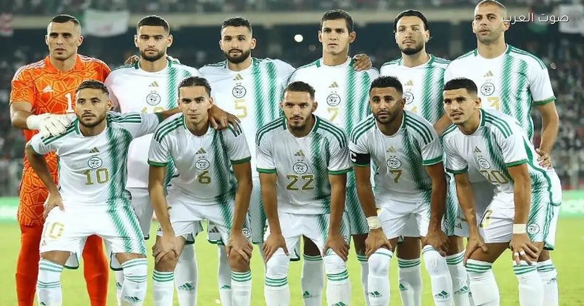 المدير الفني يكشف عن تشكيل الجزائر لمباراة الإمارات في كأس العرب