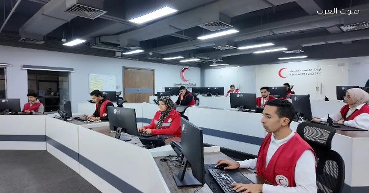 الهلال الأحمر يستعد بشكل كبير لمواجهة تقلبات الطقس