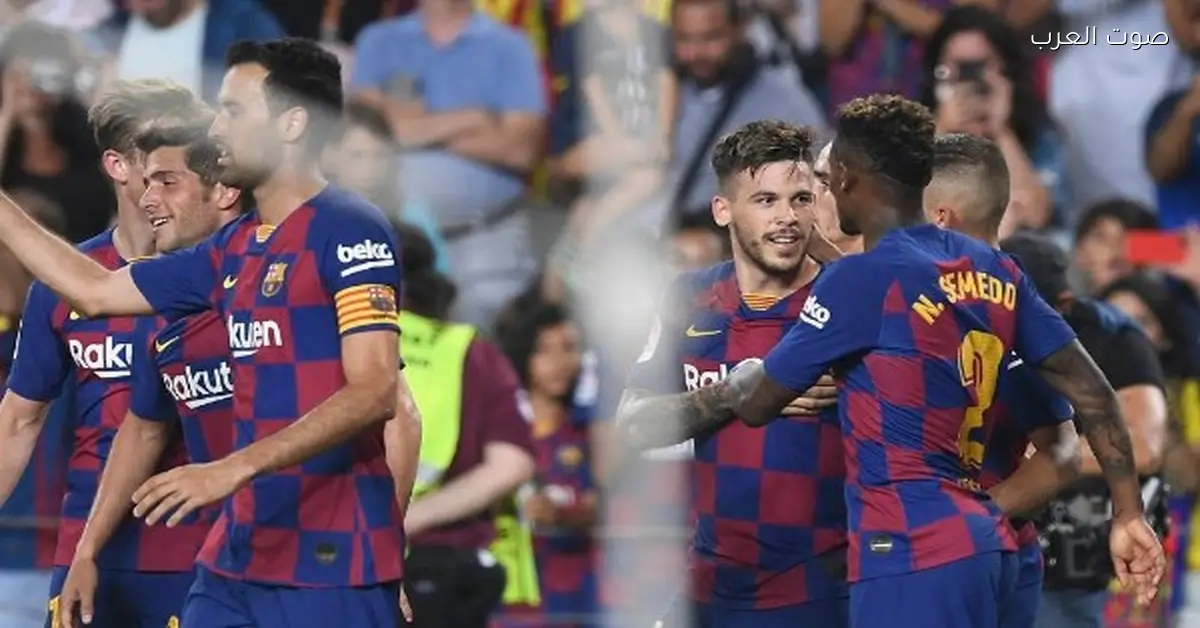 برشلونة يحقق فوز غالي على فرانكفورت 2-1 في دوري أبطال أوروبا
