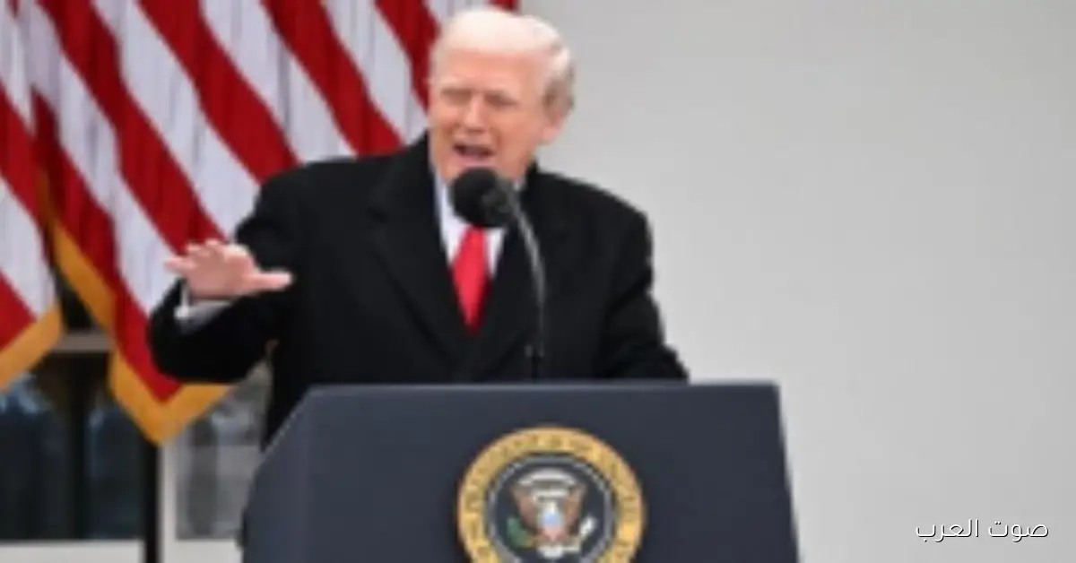 ترامب: سوريا قلق محتمل والصراع الفلسطيني الإسرائيلي لسه معقد