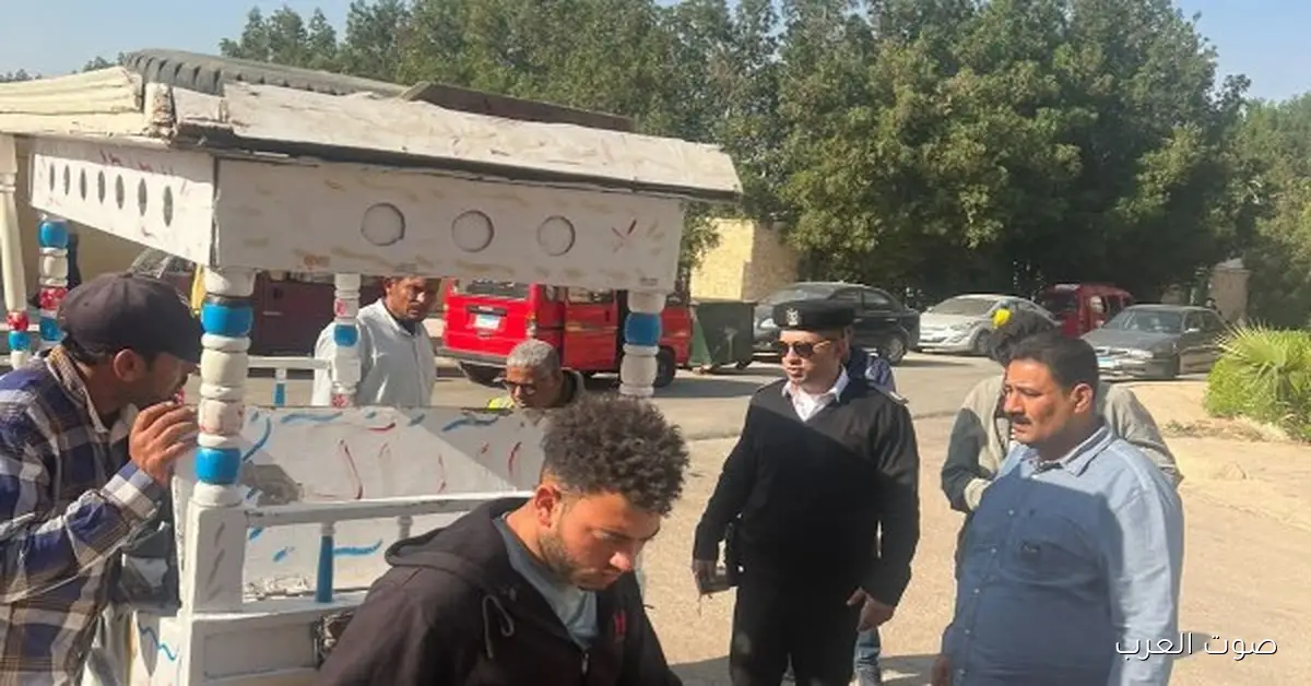 حملات كبيرة لإزالة الإشغالات وضبط المخالفات في الشيخ زايد