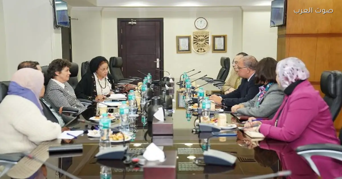 رئيس معهد التخطيط القومي يبحث سبل التعاون المشترك بين المعهدين