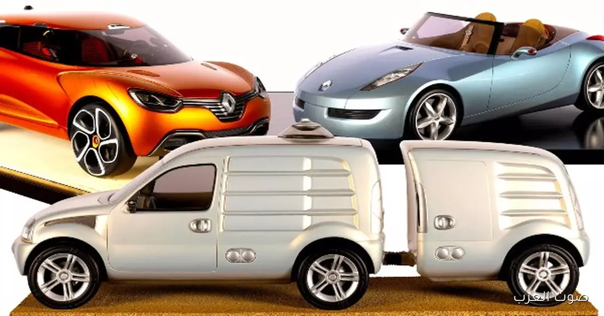 رينو تكشف عن تصاميمها السرية و السيارات اللي جواها مدهشة