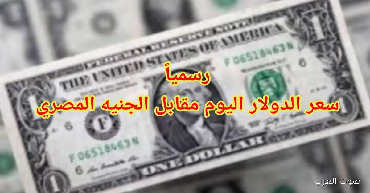 سعر الدولار اليوم في مصر الأربعاء 3 ديسمبر 2025 في السوق السوداء والبنوك لحظة بلخظة