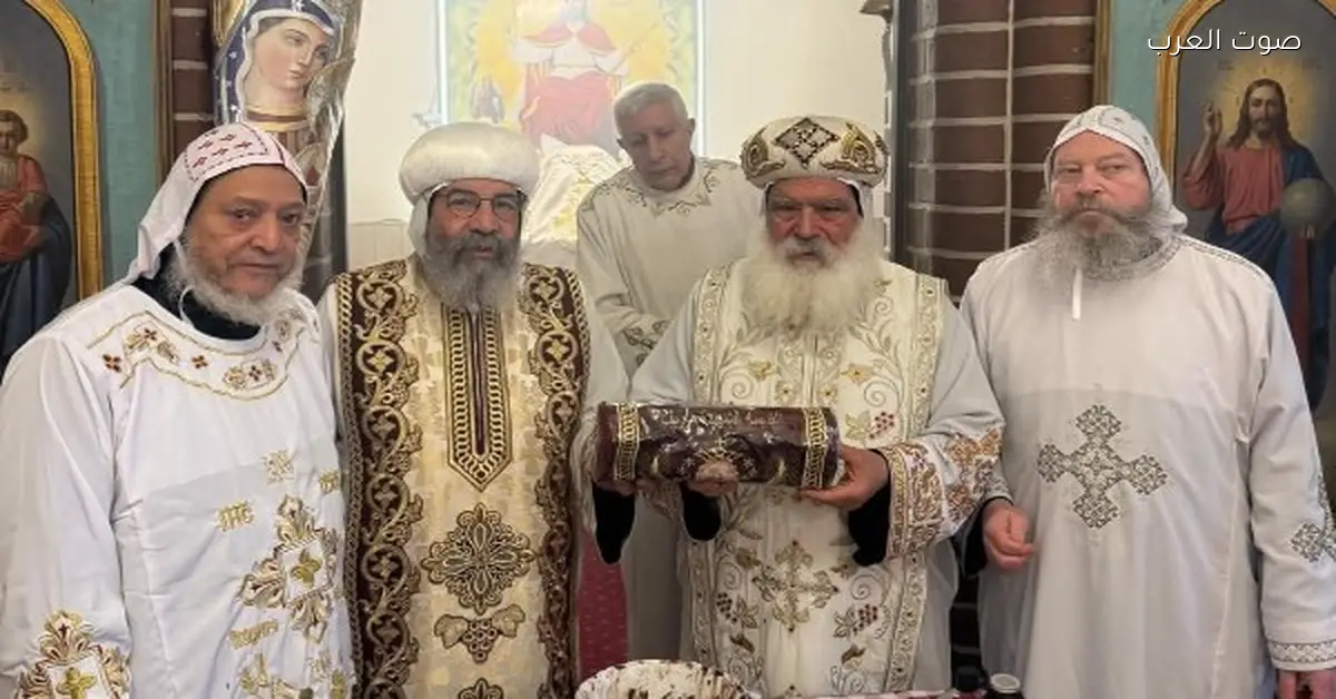 سيامة دياكون جديد في كنيسة القديسين الأنبا أنطونيوس والأنبا شنودة في برلين