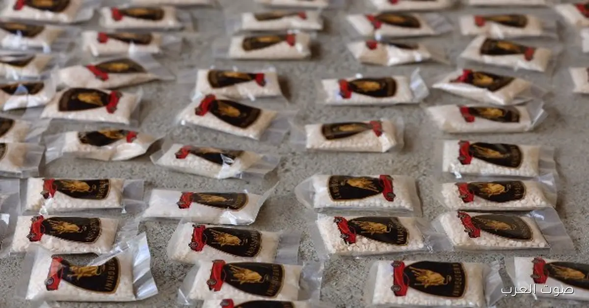 ضبط 200 ألف حبة كبتاجون في ريف دمشق بسوريا