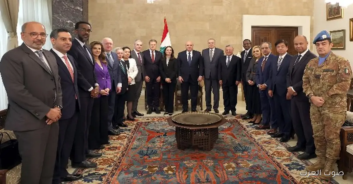 عون: عايز القوات الدولية تفضل موجودة في لبنان