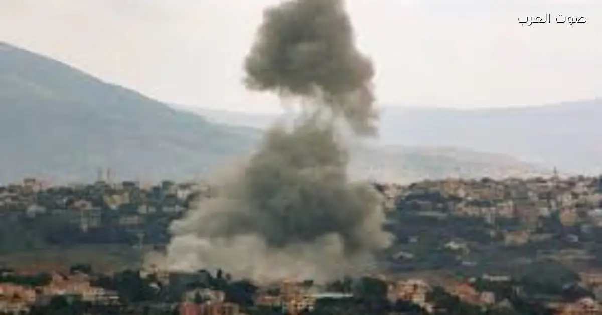 غارات إسرائيلية على مواقع حزب الله في جنوب وشرق لبنان