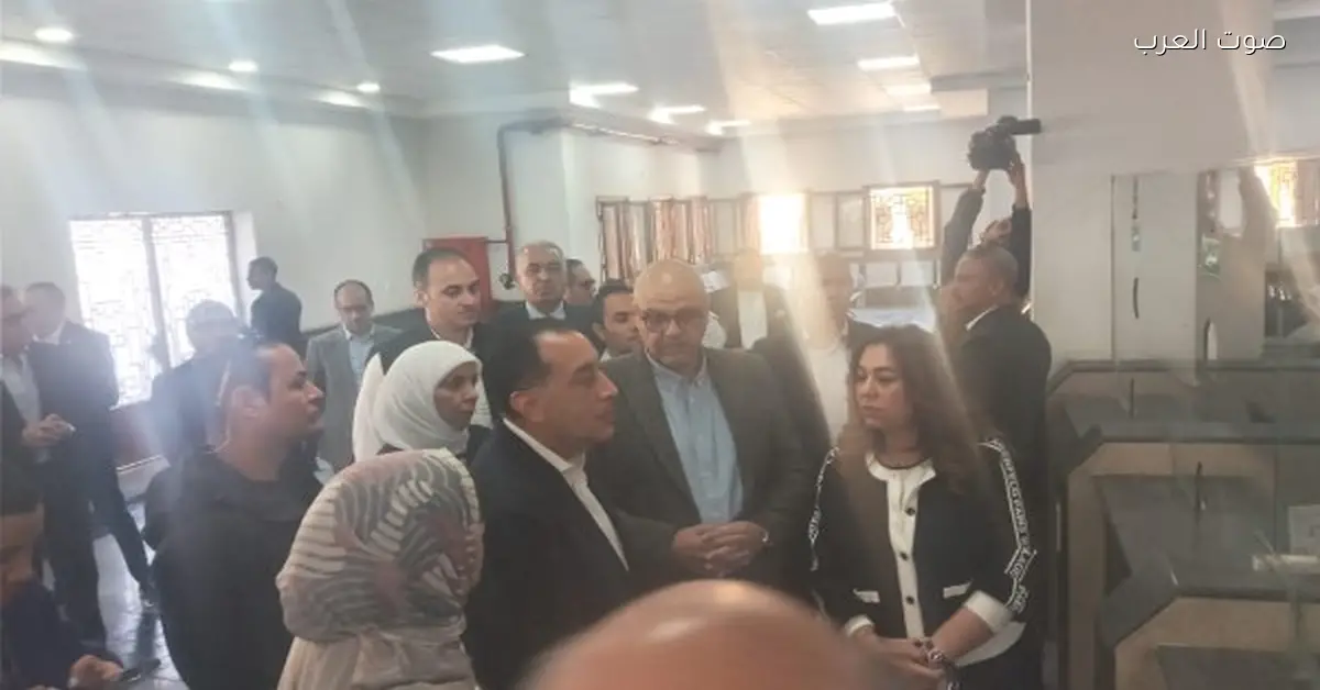 مدبولي يزور المركز التكنولوجي في طحانوب بالقليوبية