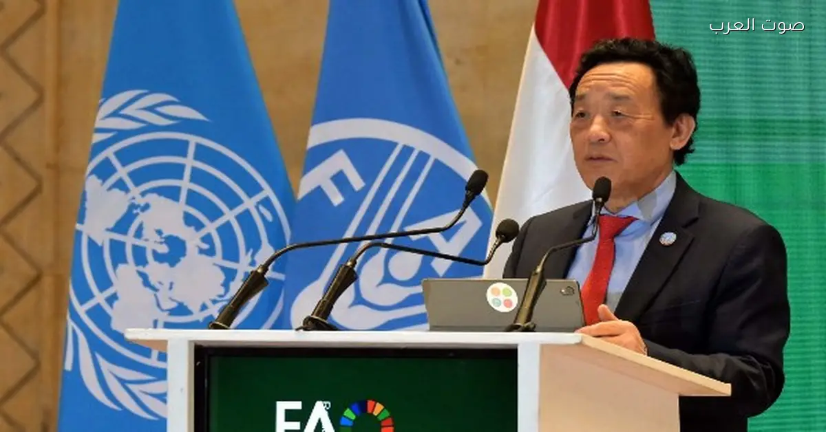 مدير الفاو يشيد بجهود الرئيس السيسي والحكومة في دعم المنظمة بمصر