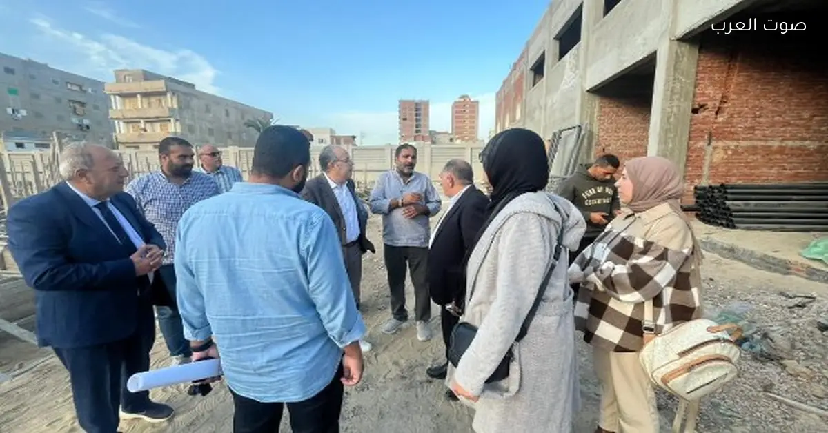 مسئولو الإسكان والمرافق يزورون البحيرة لمتابعة المشروعات وتقديم الدعم الفني