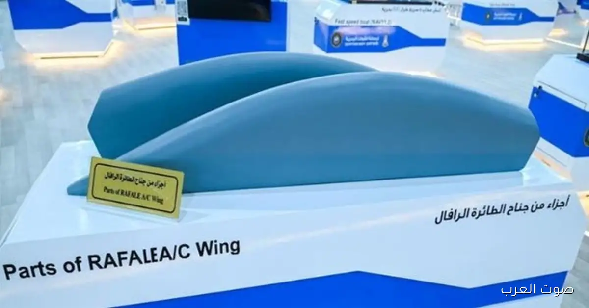 مصر تصنع لأول مرة أجزاء من طائرات رافال الفرنسية