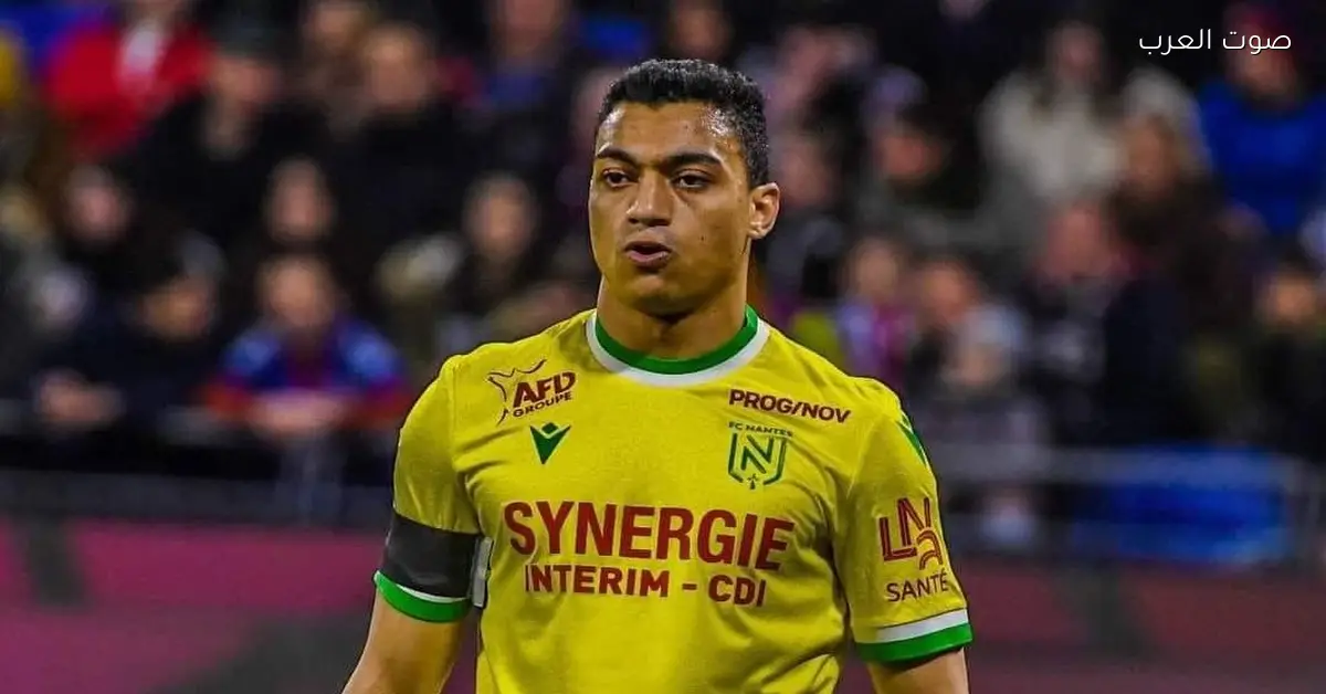 مصطفى محمد يلعب ونانت يخسر 4-0 من أنجيه في الدوري الفرنسي