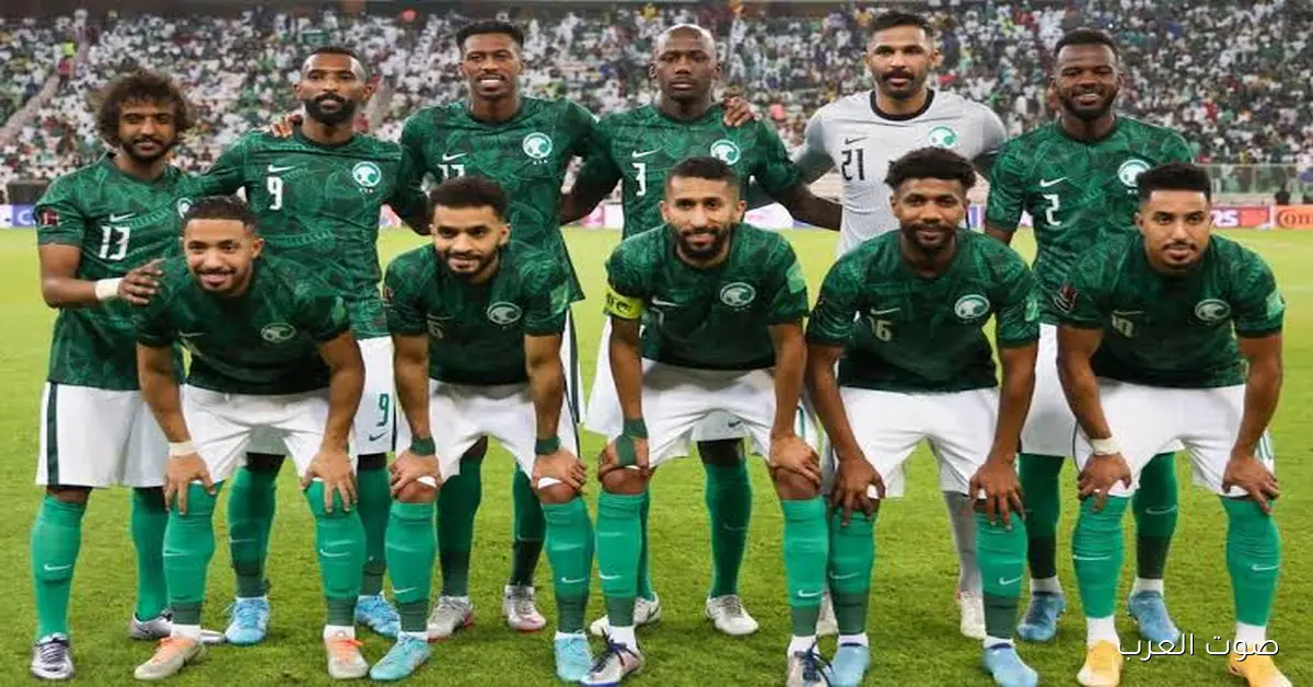 موعد مباراة السعودية وجزر القمر في كأس العرب