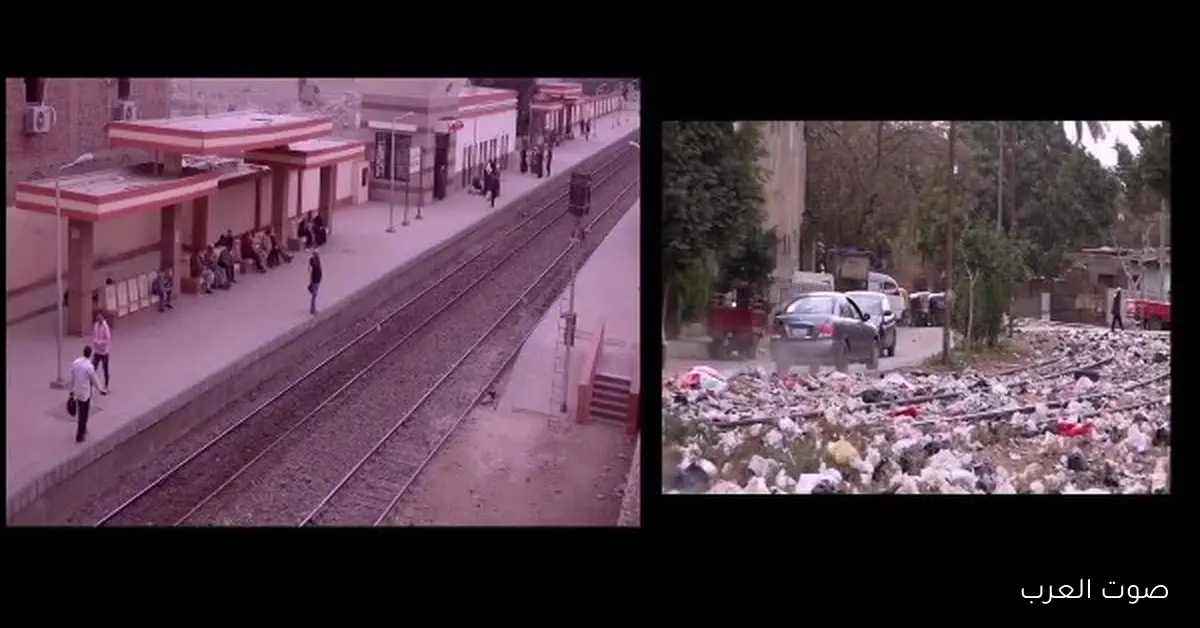 وزارة النقل بتطلب من الناس التعاون في توعية الآخرين بخطورة رمي المخلفات على شريط السكك الحديدية