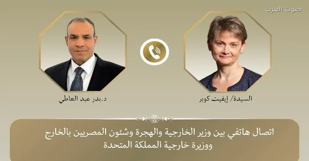 وزير الخارجية يأكد على ضرورة نشر قوة دولية مؤقتة لحماية المدنيين في غزة