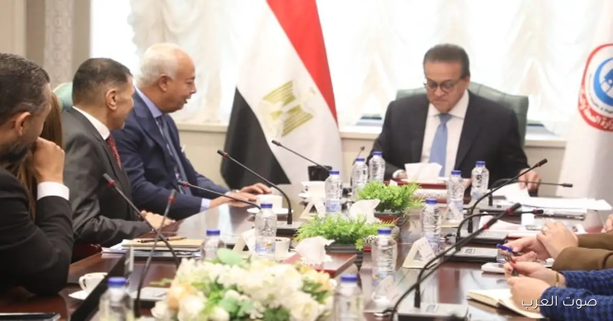 وزير الصحة يناقش مع وفد سعودي تصنيع الأدوية وتوسيع البرامج الصحية في مصر