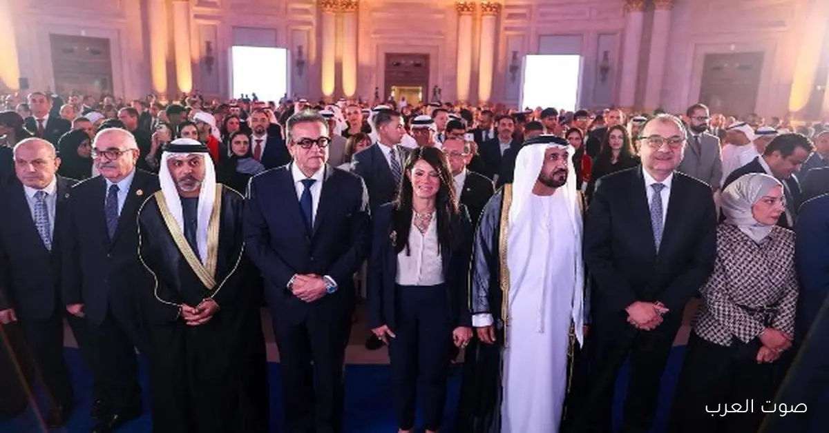 وزيرة التخطيط تحضر احتفالات الإمارات بعيد الاتحاد الـ54 في القاهرة