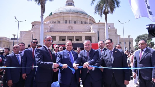 أبو العينين: ربط التعليم بالصناعة والبحث العلمي يحقق نهضة في ملتقى توظيف جامعة القاهرة