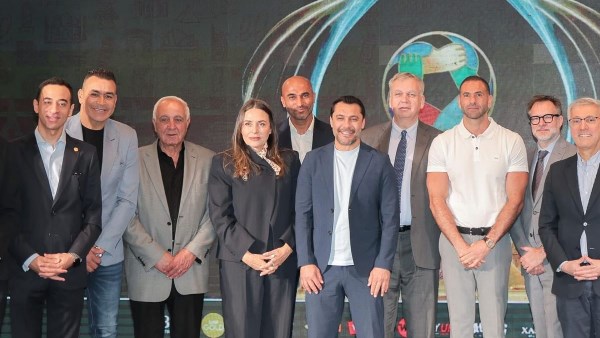 أحمد حسن يحضر مؤتمر إطلاق البطولة الدبلوماسية الجديدة