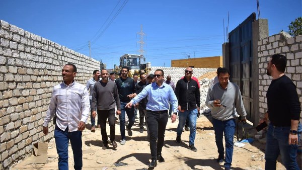 إزالة 12 تعديًا لحماية ممتلكات الدولة في العلمين الجديدة