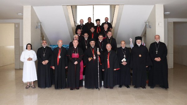 افتتاح الأنبا إبراهيم إسحق للاجتماع النصف سنوي لمجلس البطاركة والأساقفة الكاثوليك