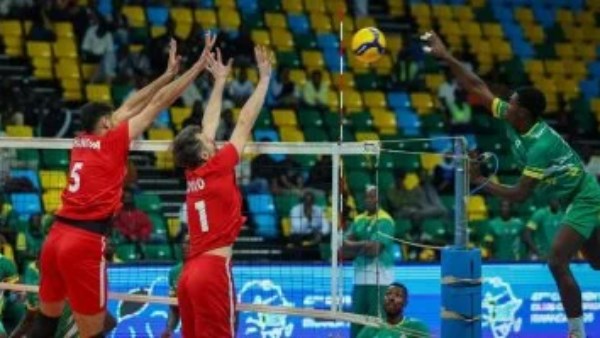 الأهلي يتأهل لربع نهائي بطولة أفريقيا للطائرة بعد الفوز على كاليبي الغاني