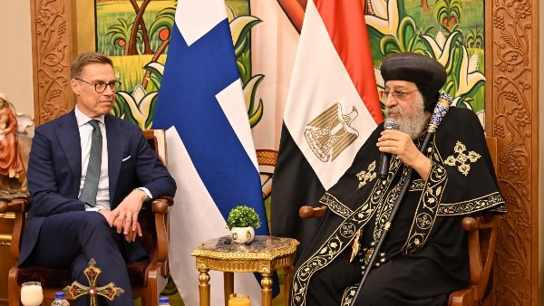 البابا تواضروس يدعو لوقف الحروب والصلاة من أجل السلام