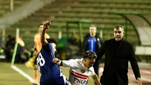 التعادل السلبي في الشوط الأول بين الزمالك وإنبي