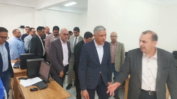 الدستاوي يتفقد مركز خدمة عملاء حوش عيسى بتكلفة 2.6 مليون جنيه