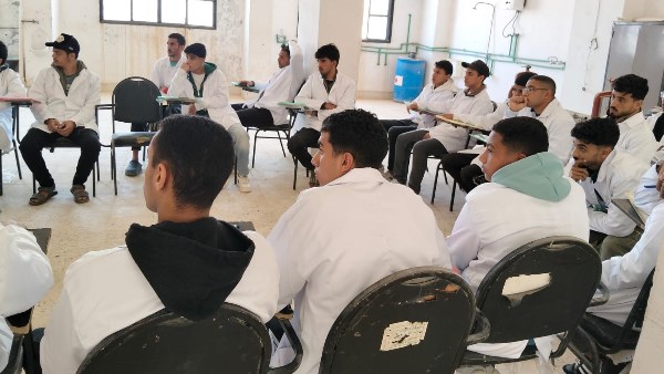 برنامج تدريبي لشباب مطروح في مهنة السباكة والأدوات الصحية